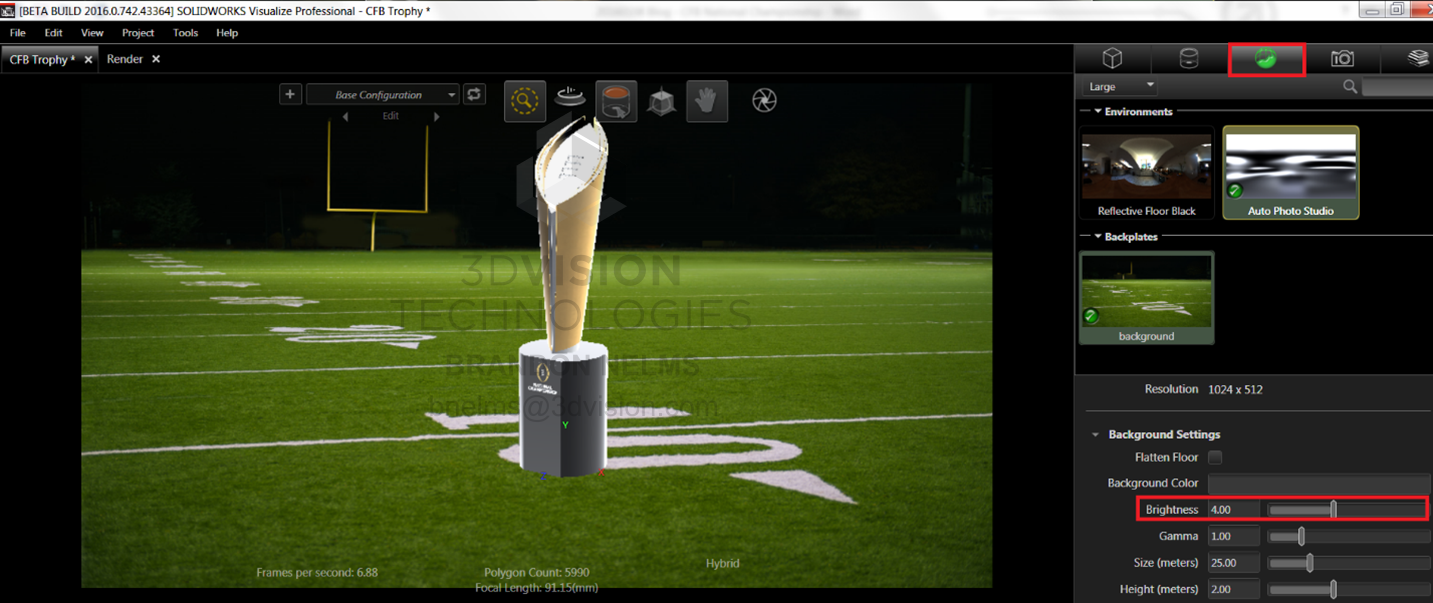 , Embrace the Spotlight in SOLIDWORKS Visualize