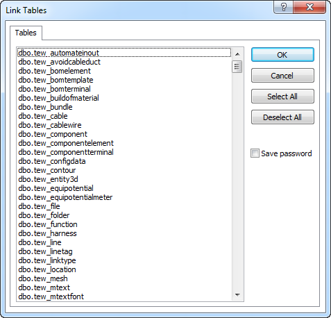 , Accessing the SOLIDWORKS Electrical Database