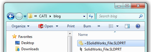 SolidWorks_Temporary_File