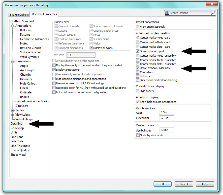 How to Insert Dowel Pin Holes in SolidWorks Computer Aided Technology