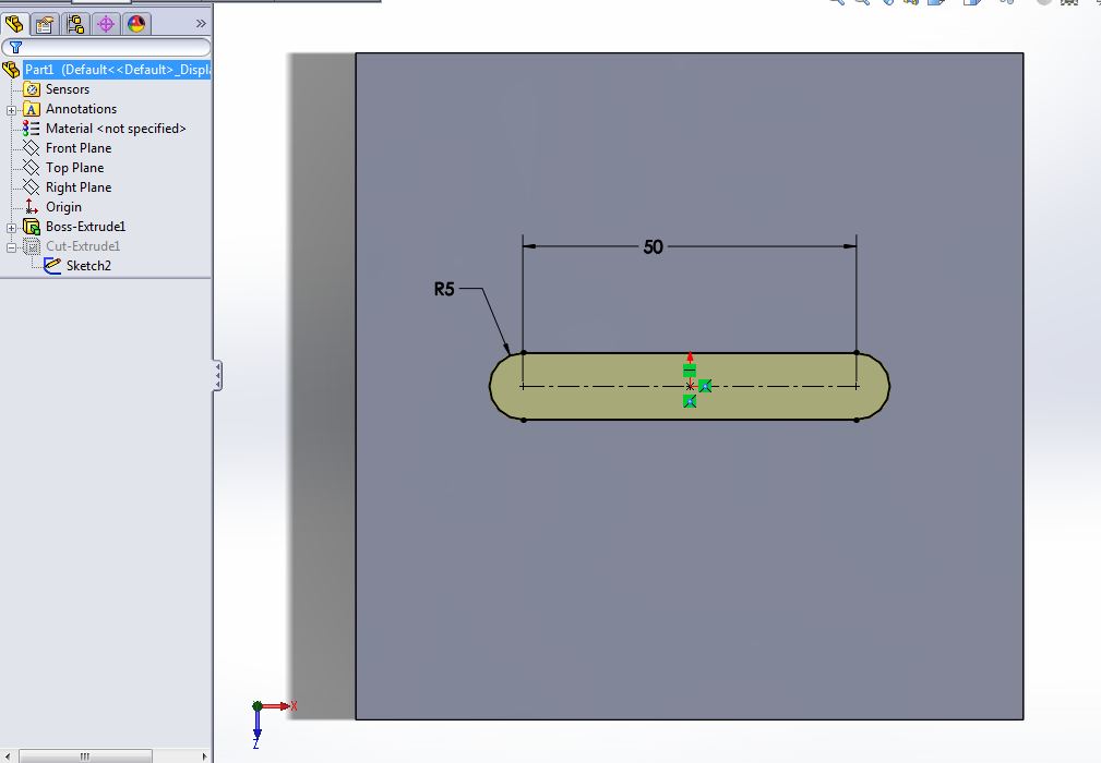 Slots in SolidWorks Computer Aided Technology