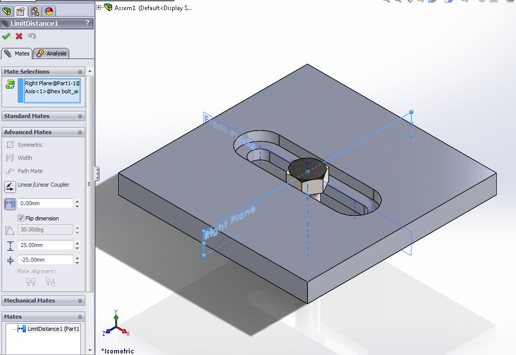 Slots in SolidWorks Computer Aided Technology