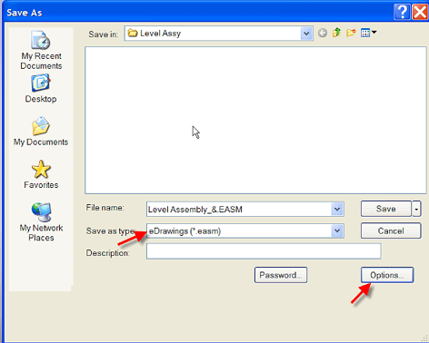 , Toggle eDrawings measure on and off