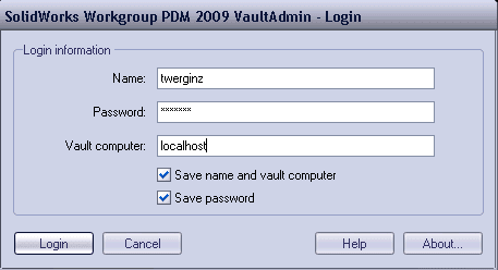, Installation of VaultAdmin Tool on Client Computer.
