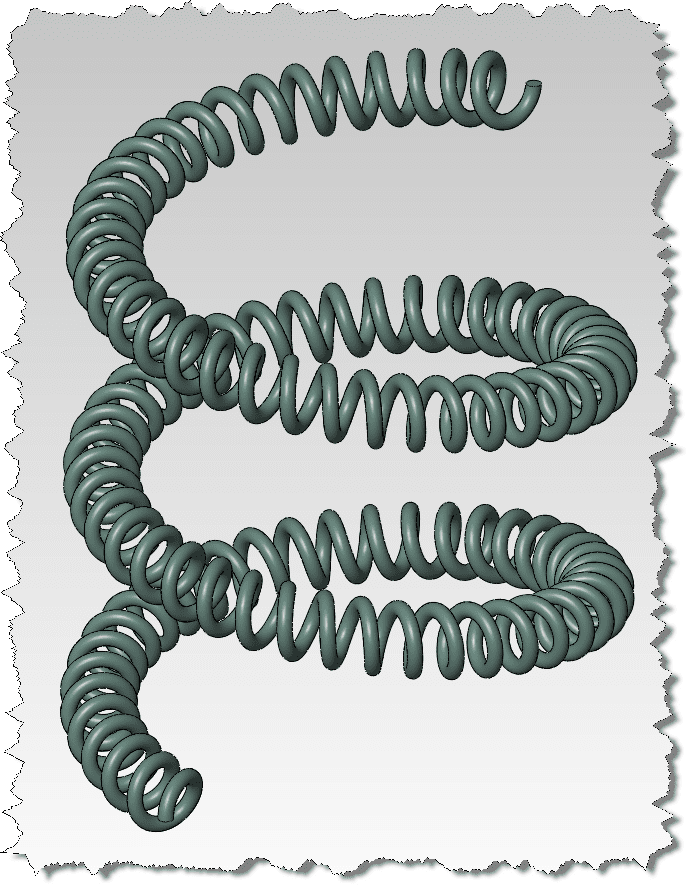 Bent spring 6