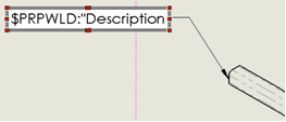 , Show the Cut-List Properties of your Weldment in a Note on your Drawing