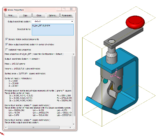 , Finding the Center of Gravity in SolidWorks