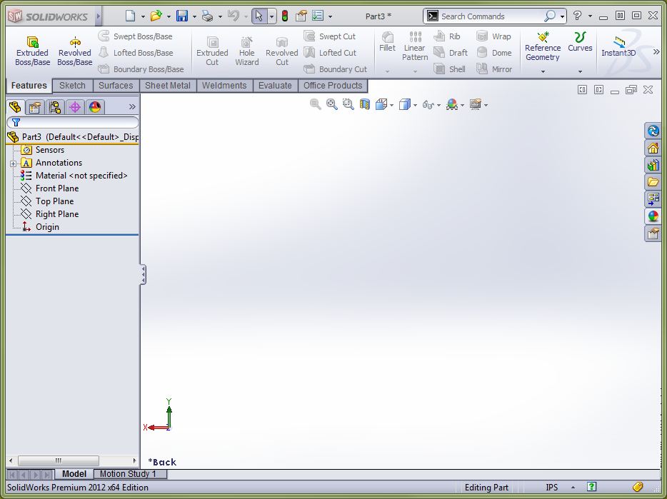 , Creating a SOLIDWORKS Part and Assembly template with reverse isometric view
