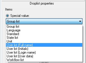 List Properties