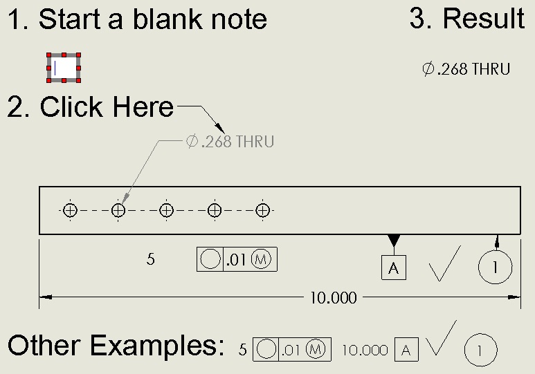 Parametric note