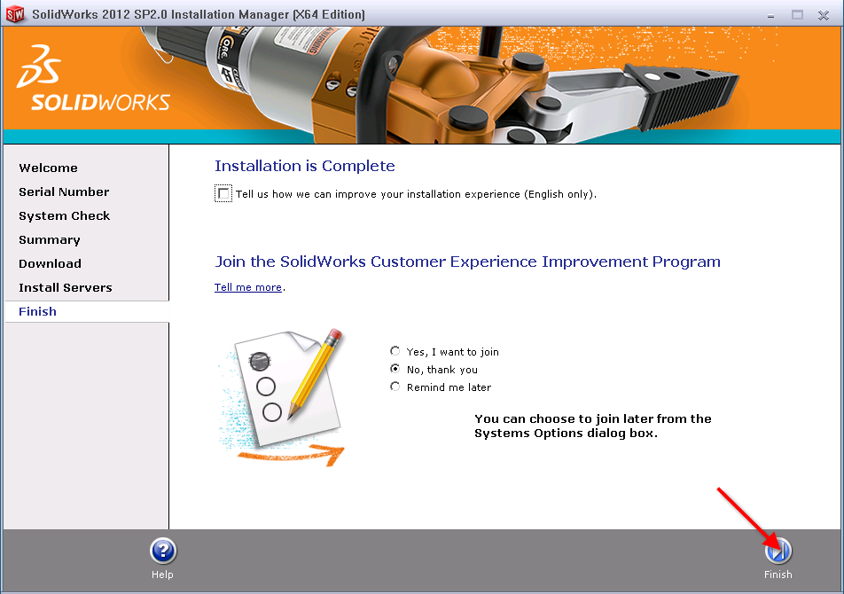 , Installing SolidNetWork License Manager 2012