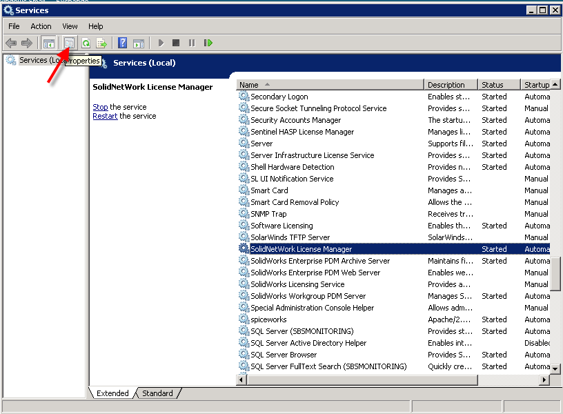 , Installing SolidNetWork License Manager 2012