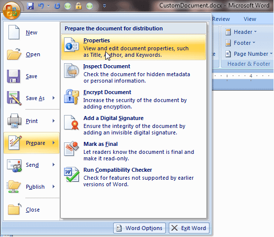 , Using EPDM Data Card values as text in your Word Documents