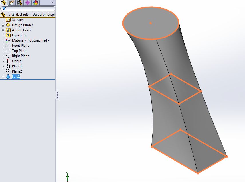 How Do You Make a Continuous Profile in Solidworks