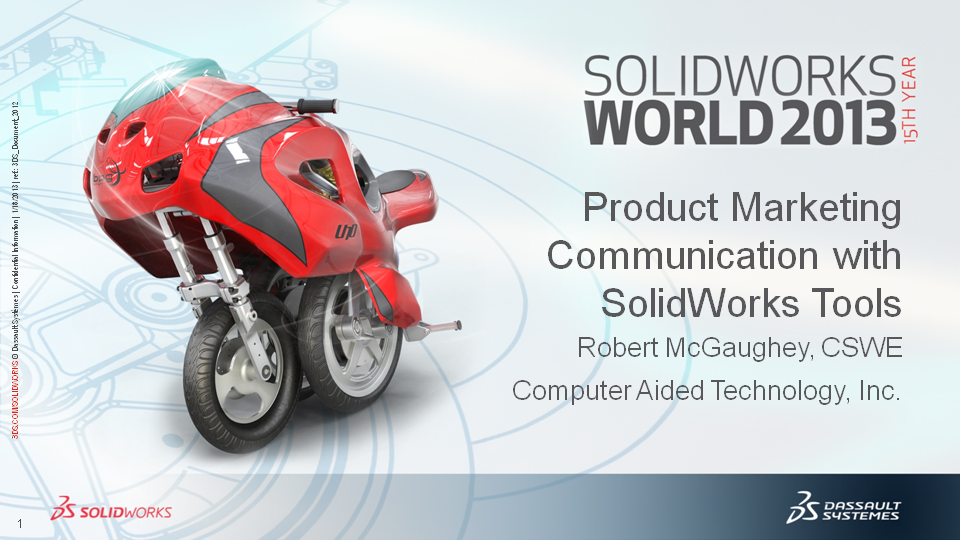 Product Marketing Communication with SOLIDWORKS Tools