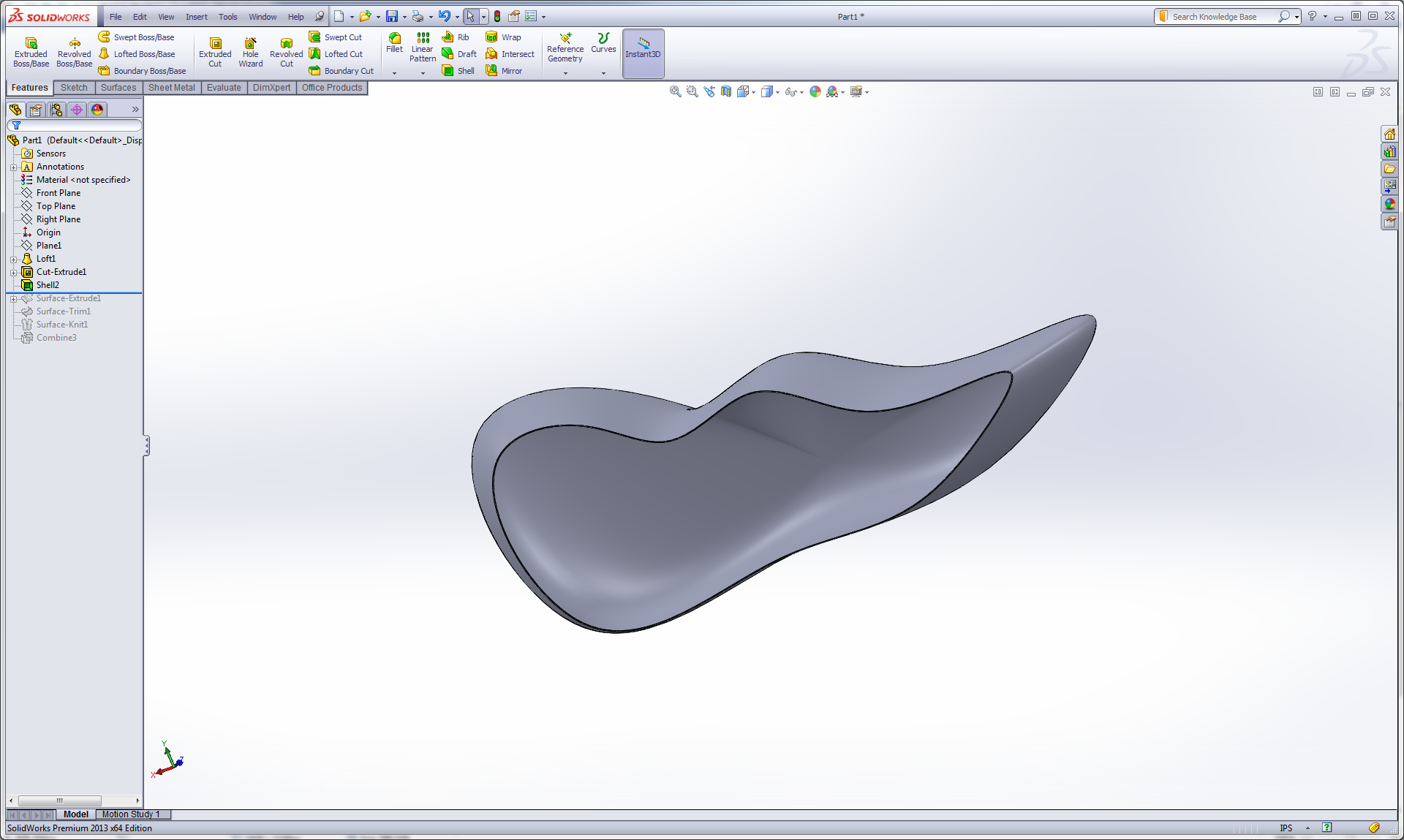 , How do we find the volume of voids in SolidWorks?
