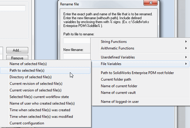 Patch to Selected File