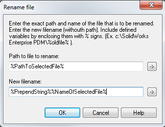 Path file to rename