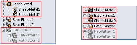 SheetMetal Multibody Parts 1