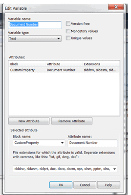 How to Link Word and Excel Documents to EPDM Datacards