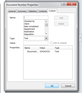 How to Link Word and Excel Documents to EPDM Datacards