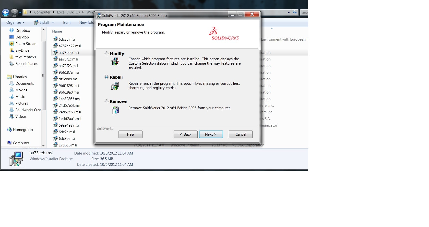 SOLIDWORKS install5