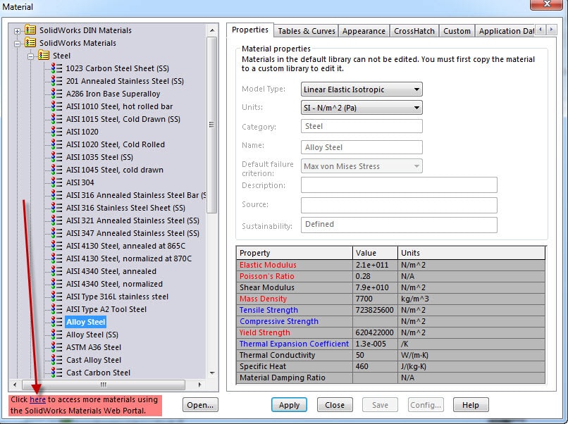 Access To More SOLIDWORKS Materials Than Ever Computer Aided Technology