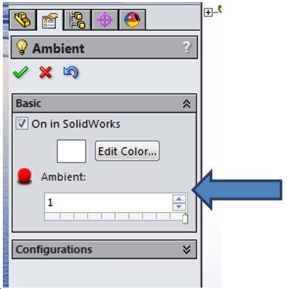 SolidWorks-Ambient-Lighting