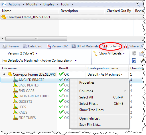 EPDM Contains Tab