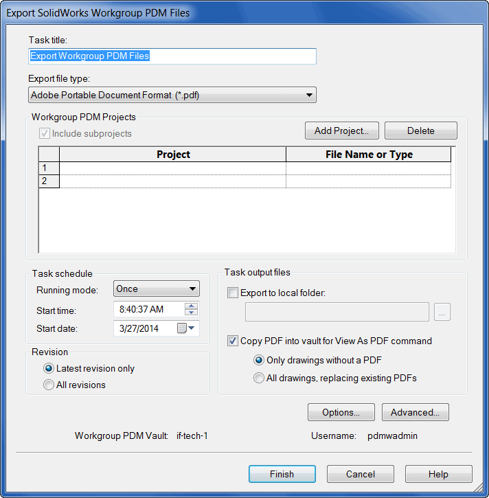 Export_SolidWorks_Workgroup_PDM_Files