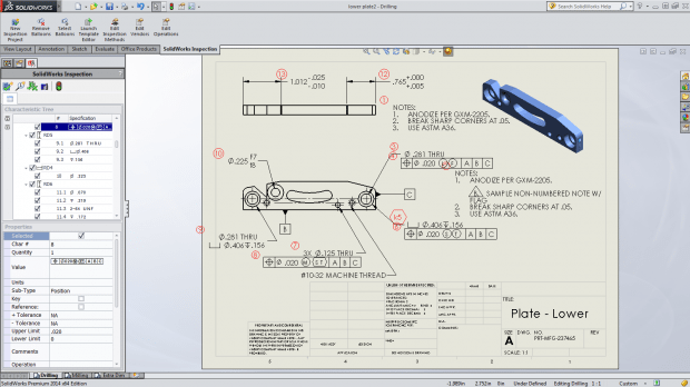 SOLIDWORKS Inspection