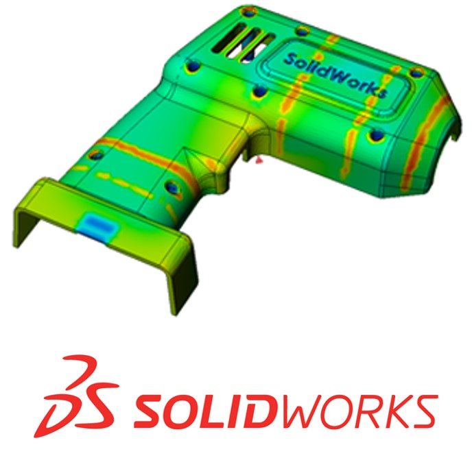 SOLIDWORKS Plastics Drill Cover