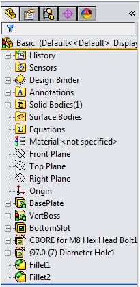 Rebuild Feature tree