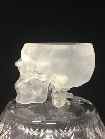 3D Printing Clear Skull 2