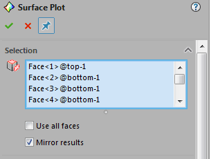 Surface Plot Mirror