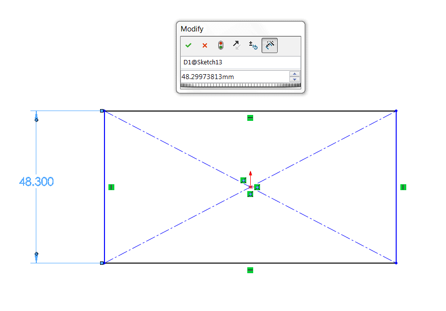 , SOLIDWORKS: Adding Dimensions When Creating Profile Geometry