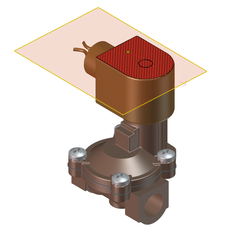 Solenoid 1st cutting plane