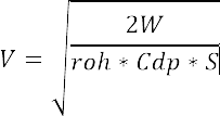 Parachute Calc