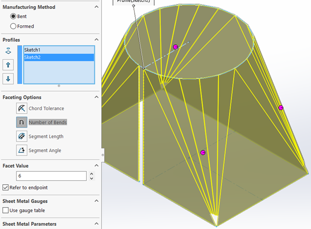 Lofted Bends