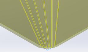 SOLIDWORKS Lofted Bends