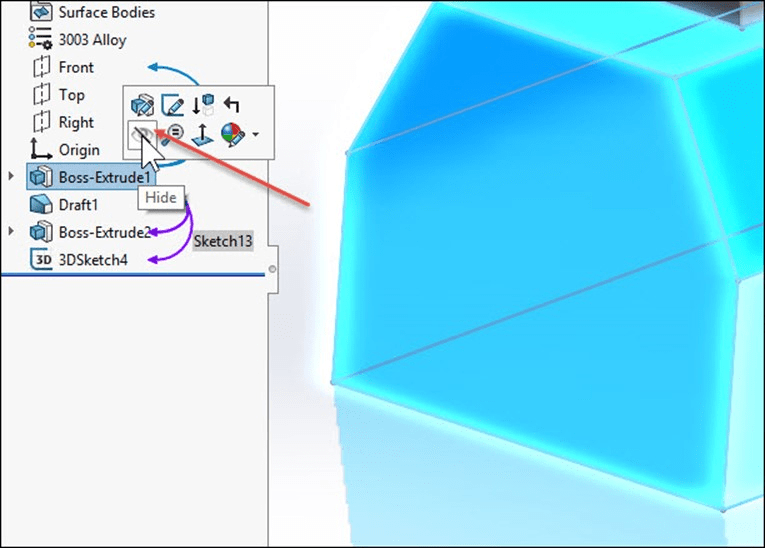 , Super Easy 3D Weldment Sketch in SOLIDWORKS 2016