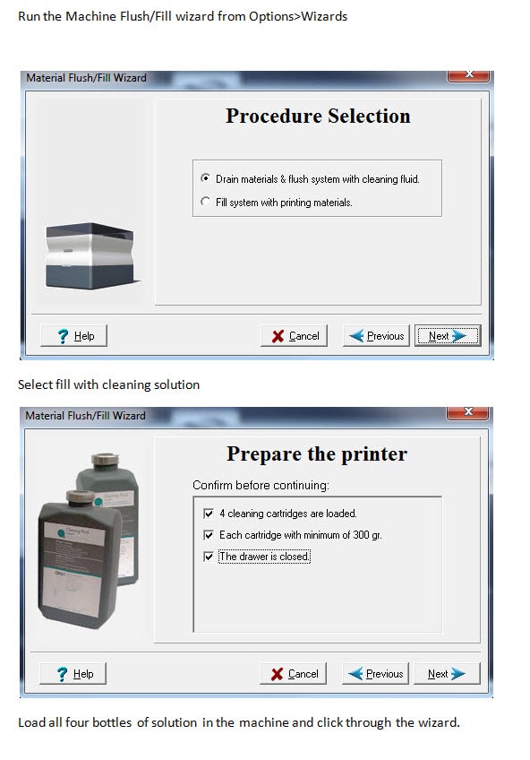 , Prepping Your Objet Desktop for Move