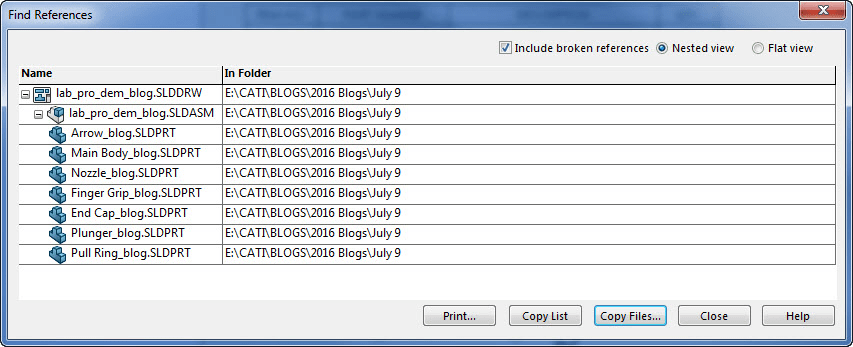 , Invisible External Reference in a SOLIDWORKS Drawing