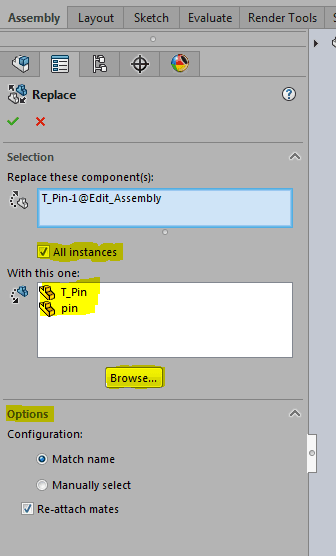 , SOLIDWORKS: Have you ever used Replace Component?