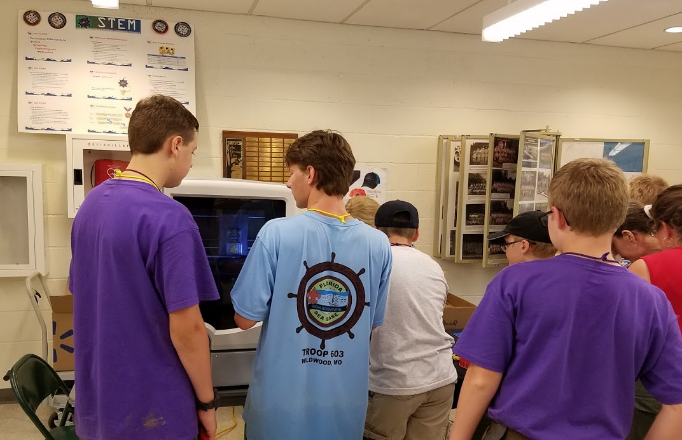 , CATI Supports Boy Scout STEM Camp