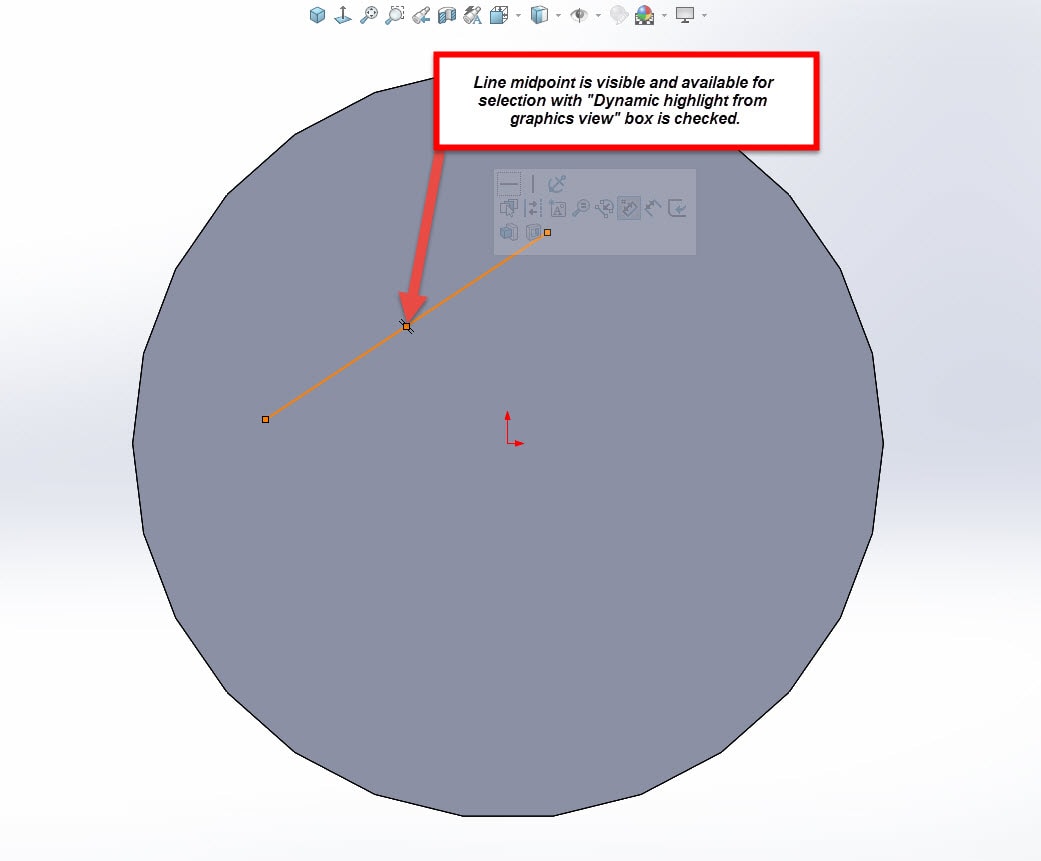 , SOLIDWORKS Dynamic Highlighting In Graphics View