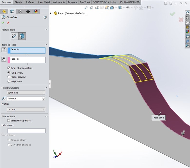 , SOLIDWORKS 2017 What’s New: Chamfer Enhancements – #SW2017
