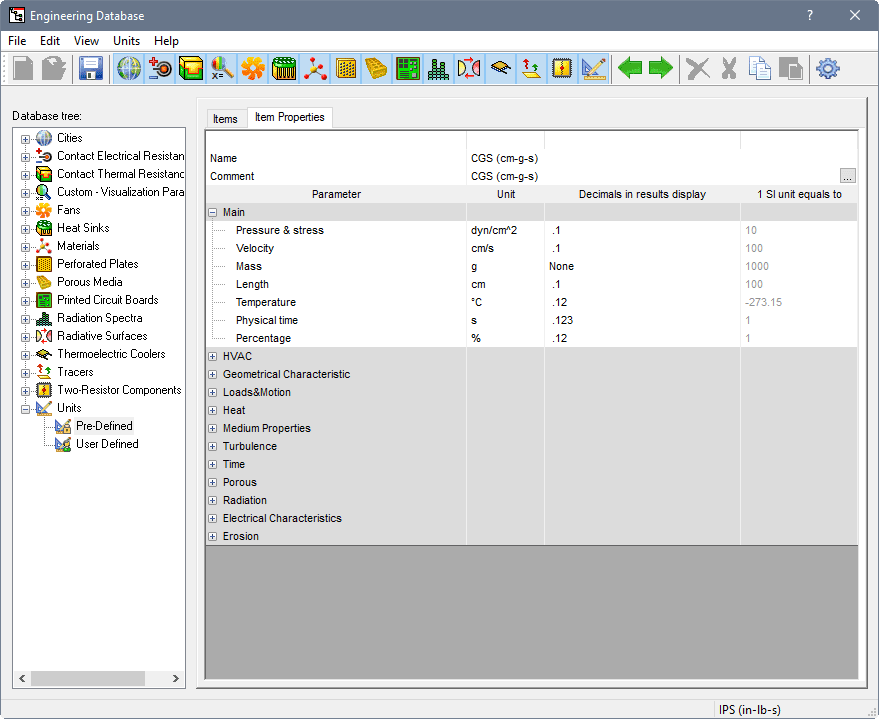 Engineering Database