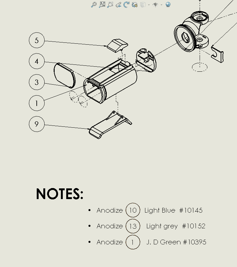 , SOLIDWORKS- Linking Assembly Balloons to Notes