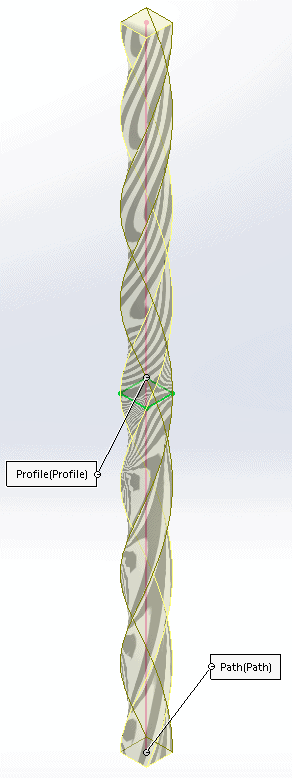 , SOLIDWORKS-USING TWIST DURING A SWEPT BOSS/BASE